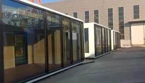 China Sandwich Panel 20FT Prefab Modular Office Prefabricated Shipping Container Homes on sale