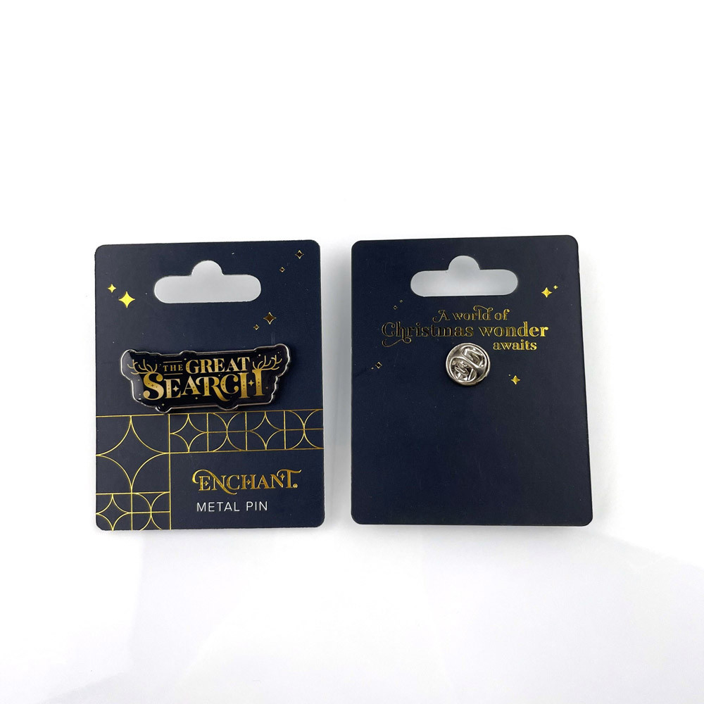 Christmas Santa Magic Metallic Pin Unlock Wonder Of Holidays