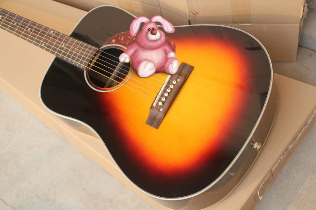 2018 Chibson G45 acoustic guitar dot inlays rosewood G45 VS electric acoustic guitar