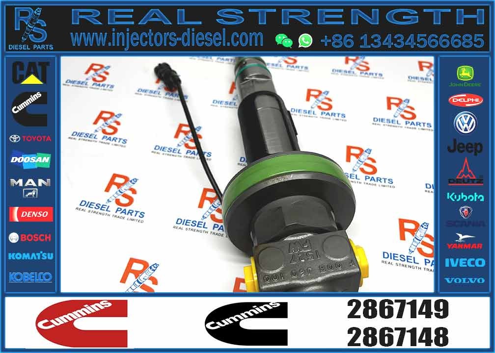 High Quality Diesel Engine Fuel Injector Y431K05392 2867147 2867148 For CUMMINS QSK19 QSK38 QSK50 QSK60 Engine