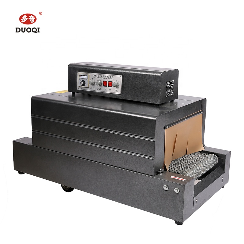 Plastic Film Shrink Wrapping Machine with Roller Conveyor and Temperature Range of 0-300°C