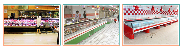 Customized Multideck Display Fridge -1~8 Temperature For Shopping Mall