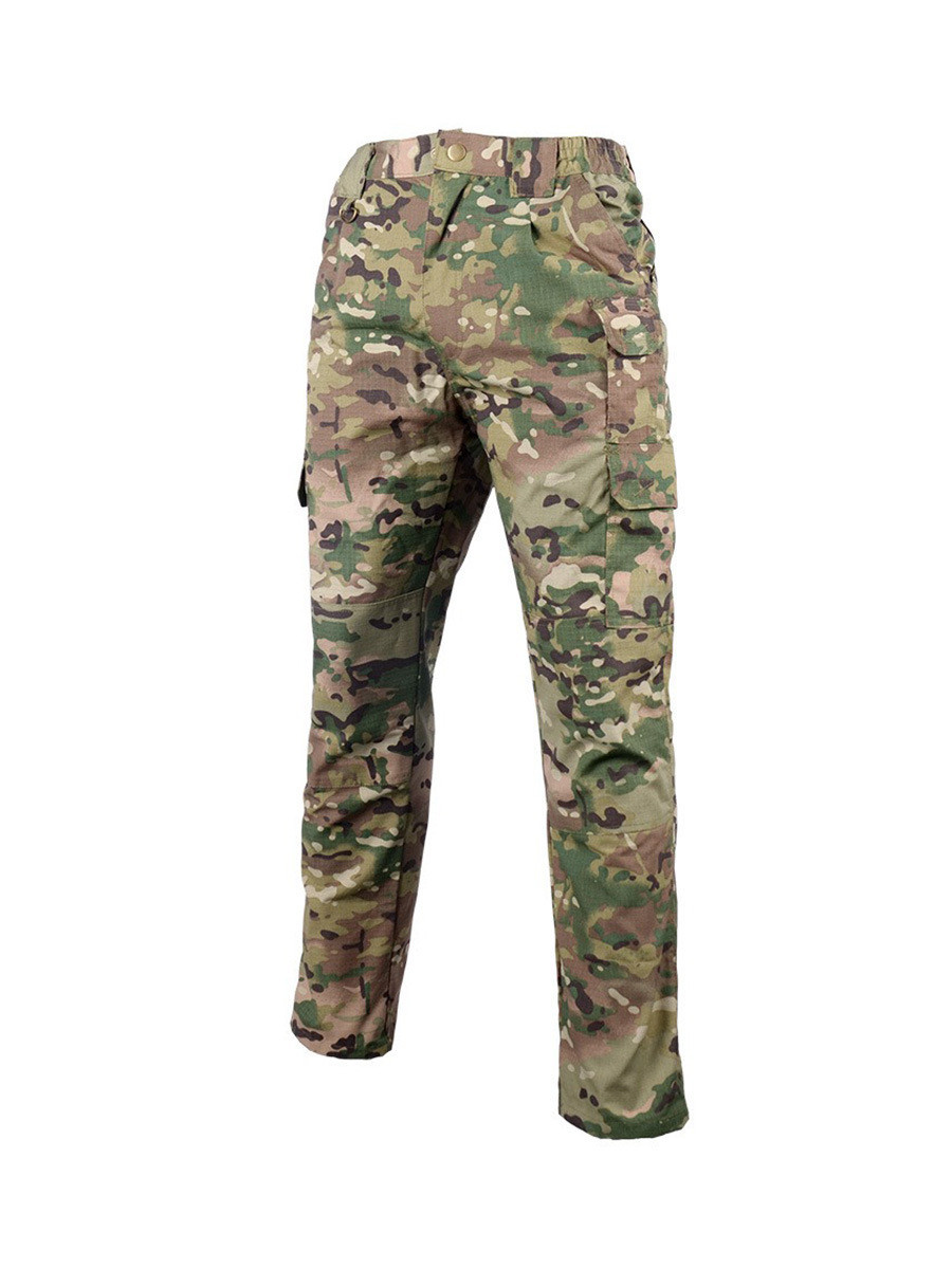 Tactical Combat Uniform Shirt and Pants with Elbow and Knee Pads Tactical Gear Camouflage Colors