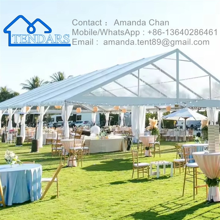 Easy To Install Outdoor Tent Aluminum Alloy Large Wedding Exhibition Heavy Duty Marquee Tent