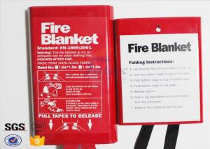 Quality Flame Retardant Fabric Fiberglass Fire Blanket for Thermal Heat Protection for sale