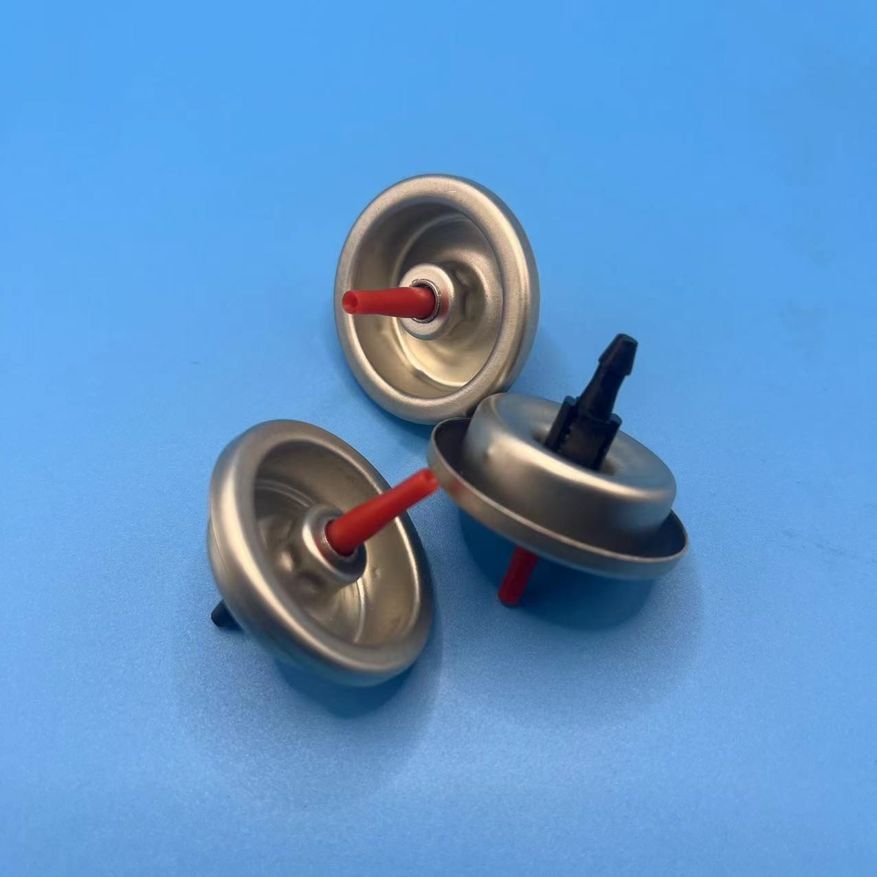 Stainless Steel Spring Inner Gasket Butane Gas Valve with Special Stem for Industrial