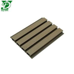 Quality Waterproof Durable Environmental Trough Surface WPC External Wall Cladding for sale