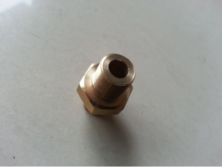 465501045 FITTING HEX NIPPLE 1/8PT X 1/8PTT