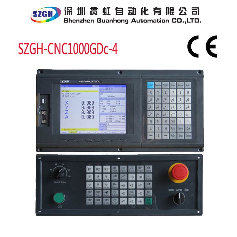 4 Axis CNC Grinder Controller PLC Control System For Spheric Grinding Machinery