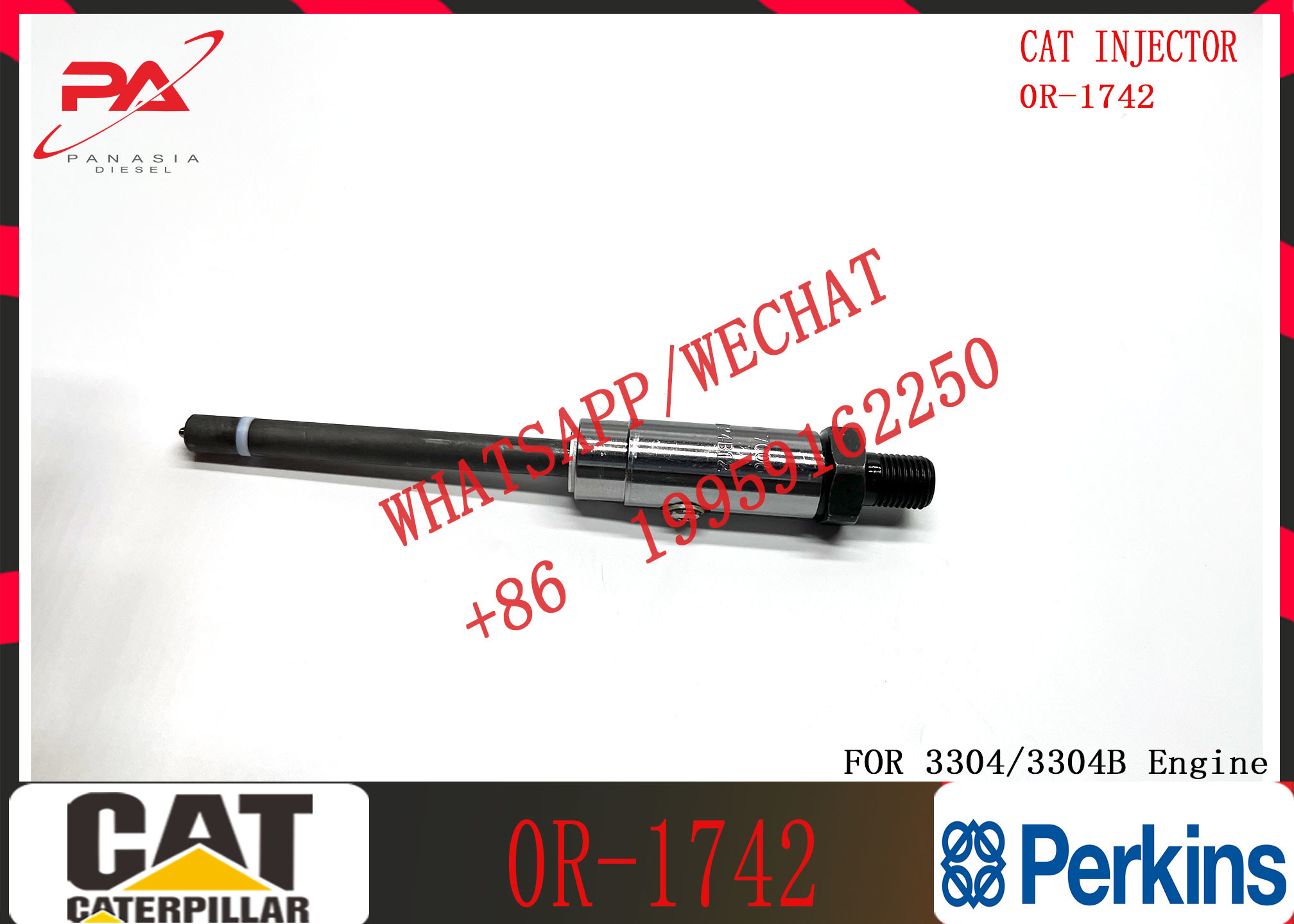 fuel injector OR-1743 4W7016 0R-1744 4W-7017 0R-3423 0R-8785 0R-3424 170-5181