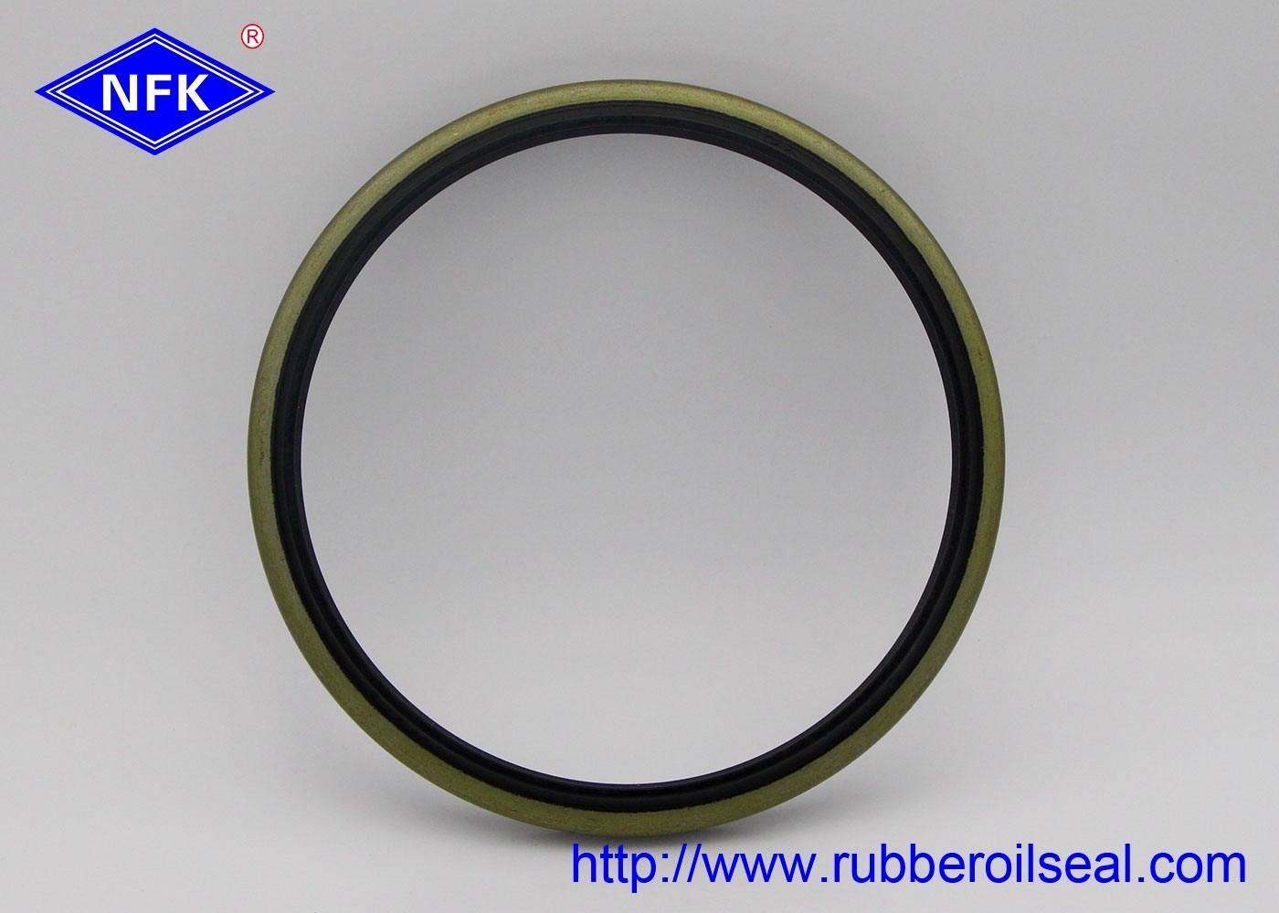 NBR DKB Type Wheel Type Combine Metal Material High Strength Hydraulic Dust Oil Seal