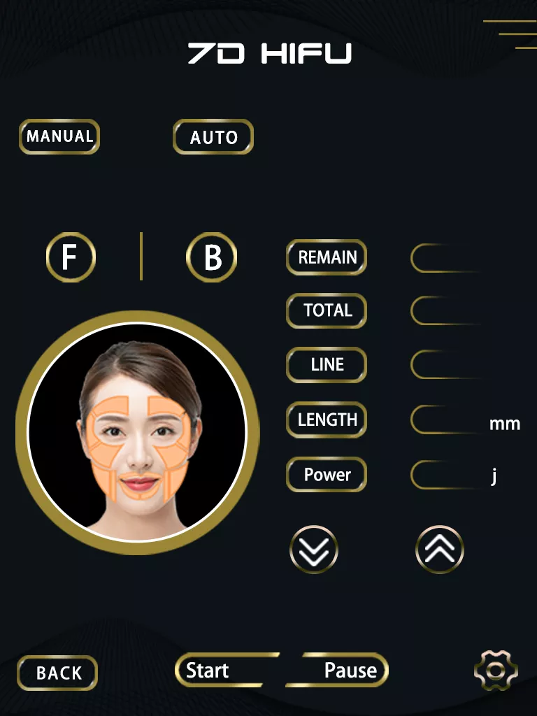Manufacturer Portable HIfu 7D Machine With 9 cartridges /mmfu Face Lift Beauty Equipment