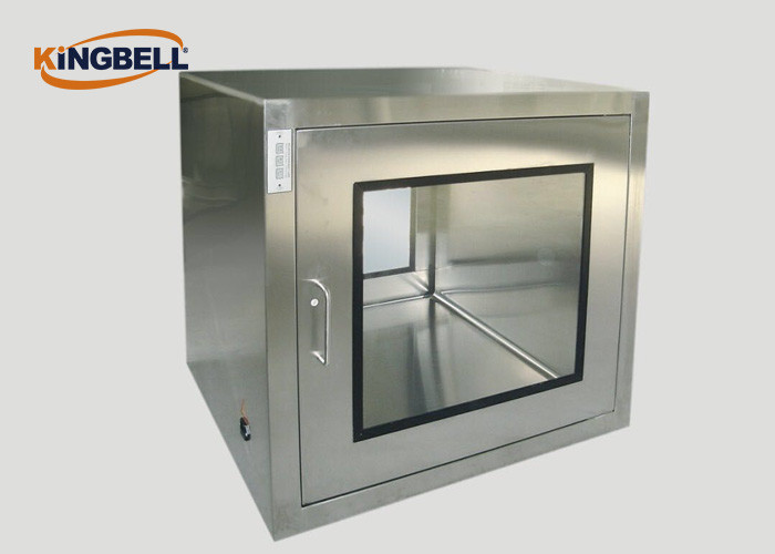 UV Lamp Ss Pass Box Clean Area Double Tempered Glass Windows Type