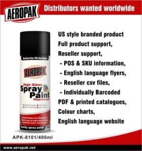 Quality Scratch Resistant Aerosol Spray Paints , Water Based Multipurpose Spray Paint for sale