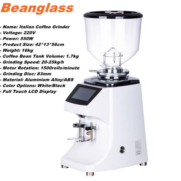 Commercial Espresso Mill Coffee Grinder Large Capacity Espresso Bean Machine