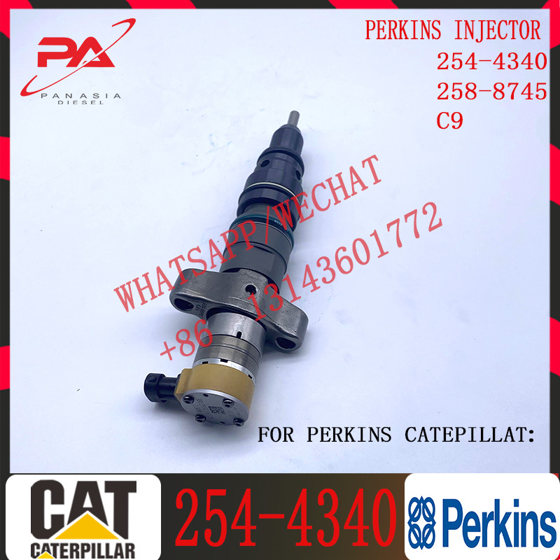 C9 Diesel Engine Fuel Injector 254-4340 Excavator 2544340