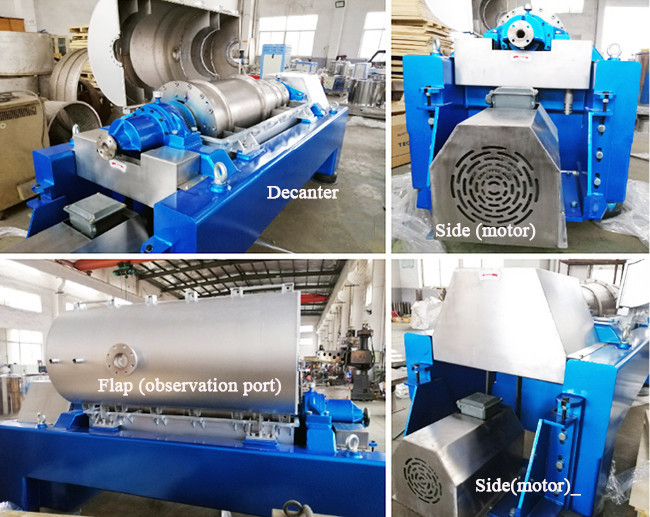 450mm Drum Industrial Calium Hypochlorate Titanium Deacnter Centrifuge