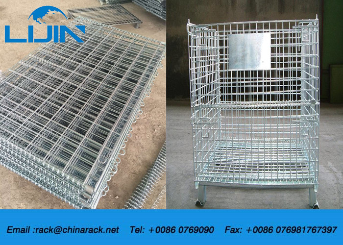 Steel Structure Wire Mesh Cages 4.8 - 6.0mm Guage SGS Certification