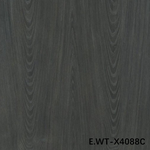 High-End Engineered Wood Veneer European Walnut E.WT-X7088C Crown Cut Three Flowers for Door Decoration