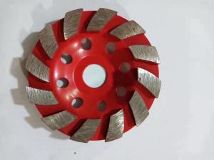China 6 Diamond Grinding Cup Wheel/Turbo segment wheel For Concrete Grinding on sale