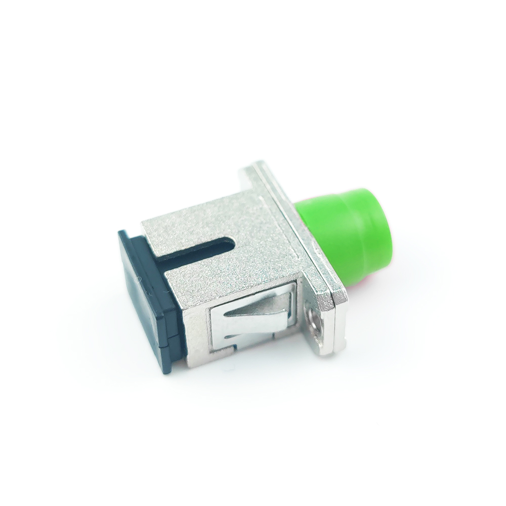 FTTH Hybrid Optic Fiber Adapters Couplers with Zirconia Sleeve and SC FC Connectors