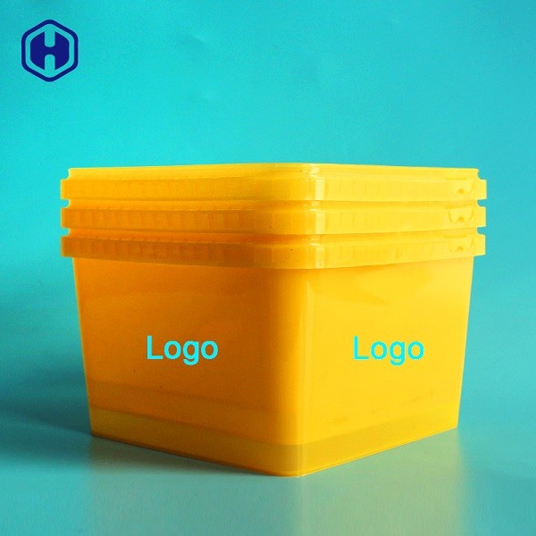 Airtight Stackable Square Plastic Box Food Grade PP Empty Container