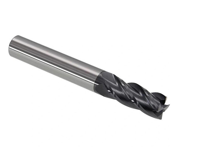 Square / R Radius Flute Tungsten Carbide End Mill Cutting Tool For Metal Material