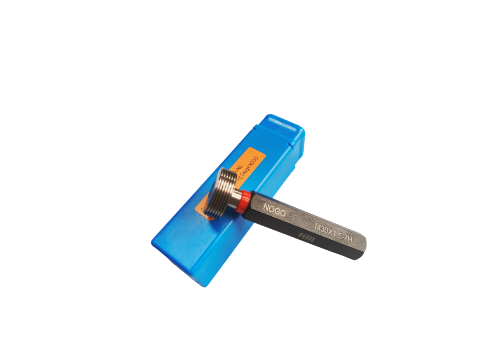 Quality NOGO Type M30X1.5-7H Metric Thread Plug Gauge for Testing Tapped Holes for sale