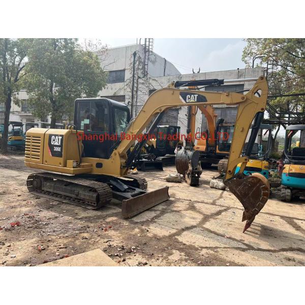 CAT 306E Second Hand Mini Excavator with Original Hydraulic Valve in Good Condition