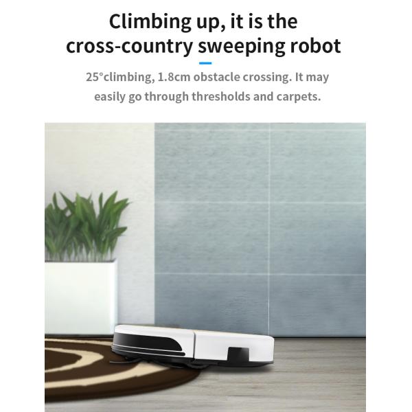 Mini Intelligent Robot Vacuum Cleaner , Portable Automatic Cleaning Robot