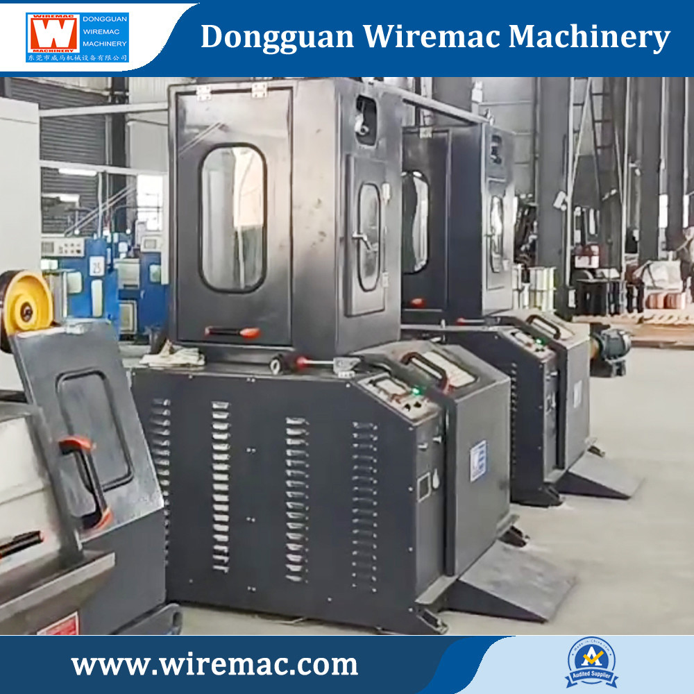 Lubrication Type 24D Multi Wire Drawing Machine With PLC Control