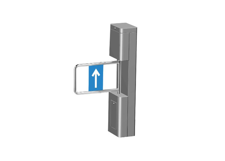 40person/min 100W SS304 Access Control Swing Gate