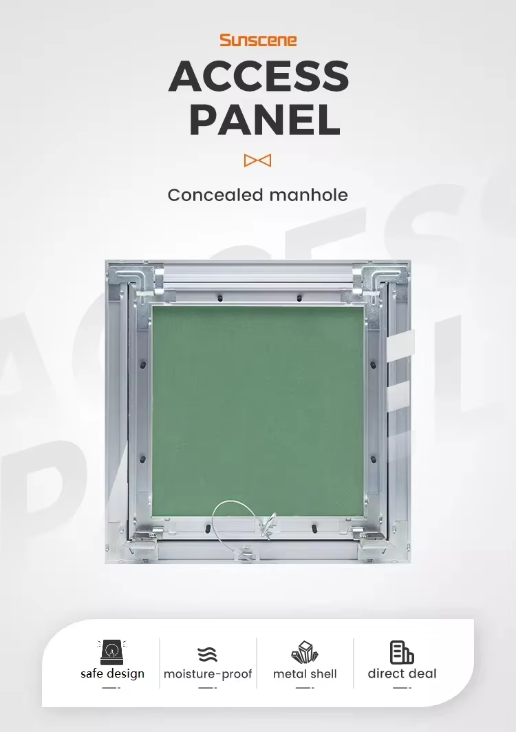 PINK Aluminum Metal Ceiling Gypsum Access Panel Plasterboard