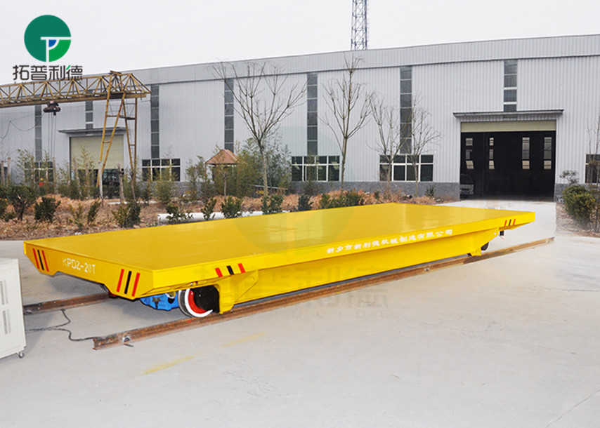 Low Voltage Railway Powered Self Propelled Material Transport Billet Transfer Cart