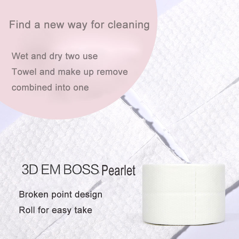 Nonwoven Makeup Cleaning Wipes , Multi Purpose Medline Ultra Soft Dry Cleansing Wipes