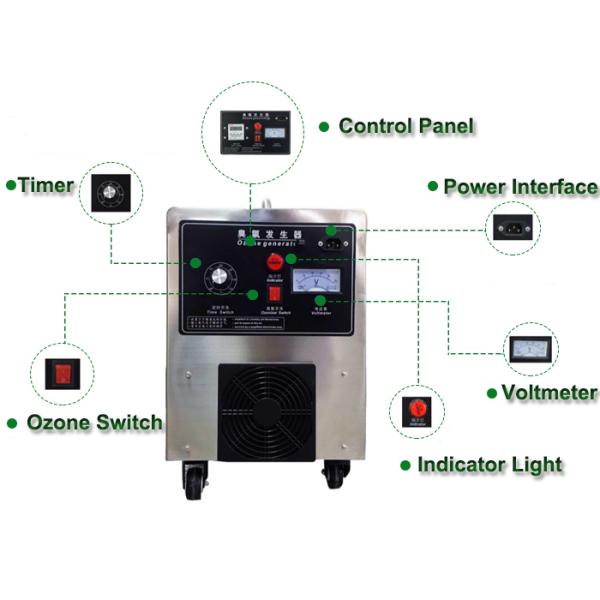 Professional Commercial Ozone Machine Remove Smoke Smell CE Approved