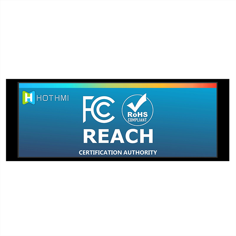 6.86 Inch 480x1280 Bar Type Round TFT LCD Sunlight Readable NV3051F1