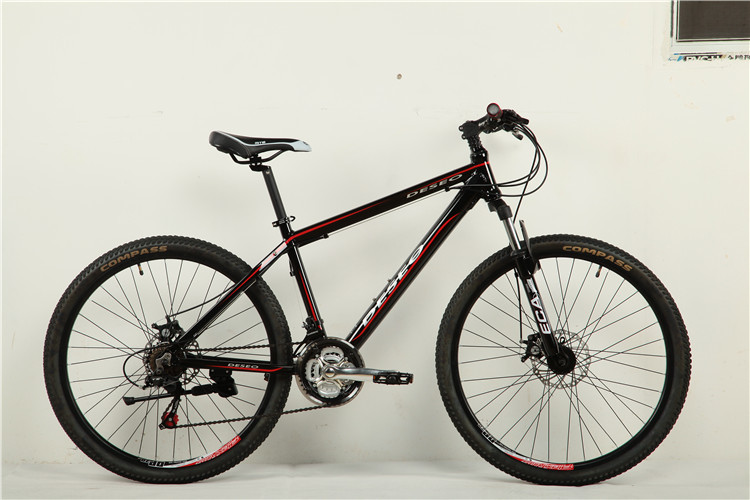 OEM Brand Shimano 24/27 speed 26 inch alloy mountain bike with 36 hole spoke wheel