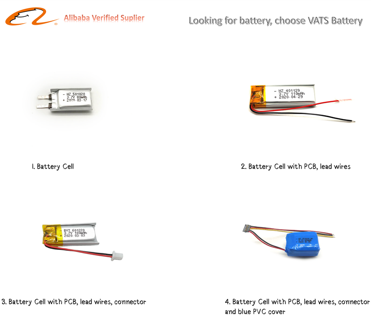 High Capacity 605879 Model 4300mAh Lithium Polymer Battery with PCB Protection for Power Tools and Electronics