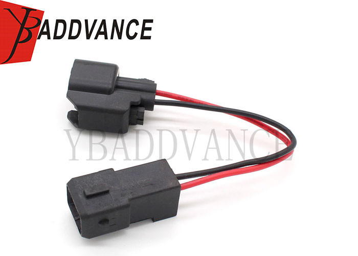 2 Pin Plug N Play Auto Wiring Harness US CAR EV6 Female To EV1 Male Injector Adapter For VW / SAAB