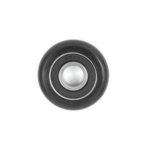 Quality Plastic Nylon Coated Bearings Chrome Steel Black Deep Groove Ball Bearing for sale
