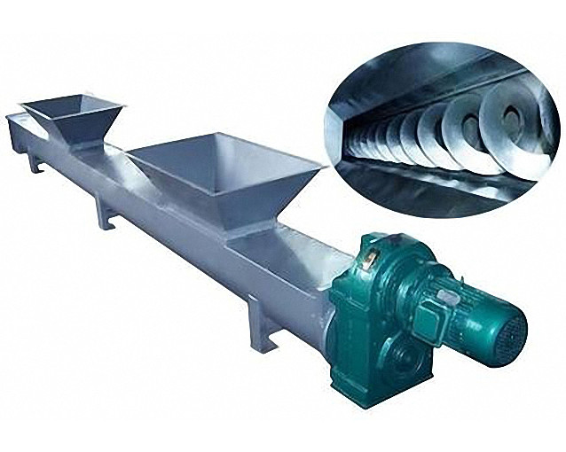 Screw Shaftless Conveying Equipment , Cement Screw Conveyor High Reliability