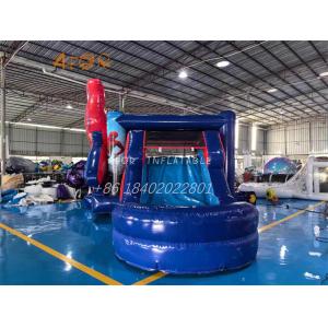 Inflatable Spider Man Castle Combo Commercial Inflatable Bouncy Jumping Castle