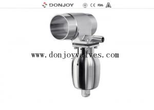 China 3 way diaphragm valve 1/2-4 inch, 0-10 bar Pressure, Temperature -20-150℃ for Hygienic Applications on sale