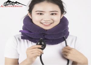 Quality Inflatable Cervical Collar / Air Pump Cervical Traction Collar For Neck Brace for sale