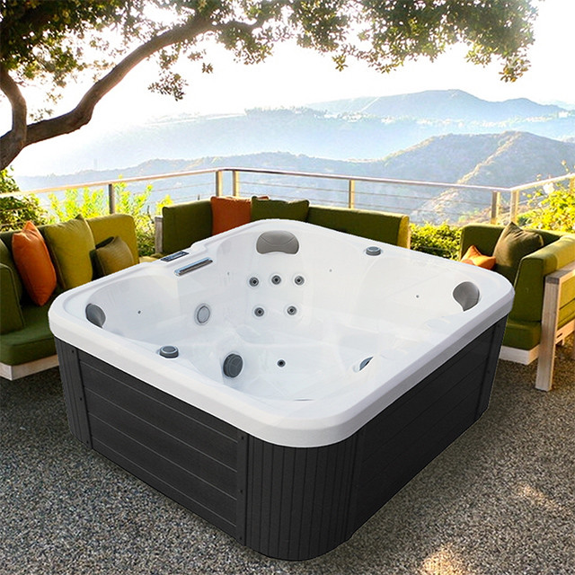 Durable American Acrylic Whirlpool Massage Hot Tub For Relaxation 4 Persons