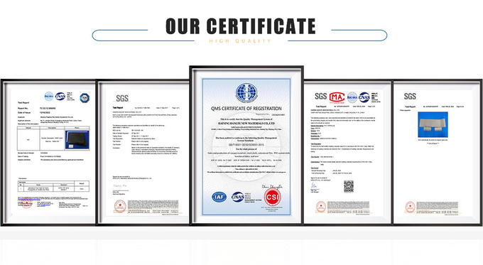 1000D PVC Tarpaulin Fabric Material Waterproof Truck Tarp 100m 6