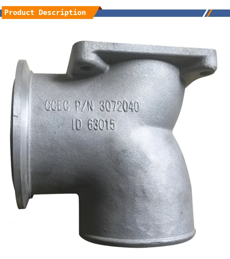 Stock Diesel Machinery Engine Parts 3072040 3053200 3049573 Air Crossover Connection