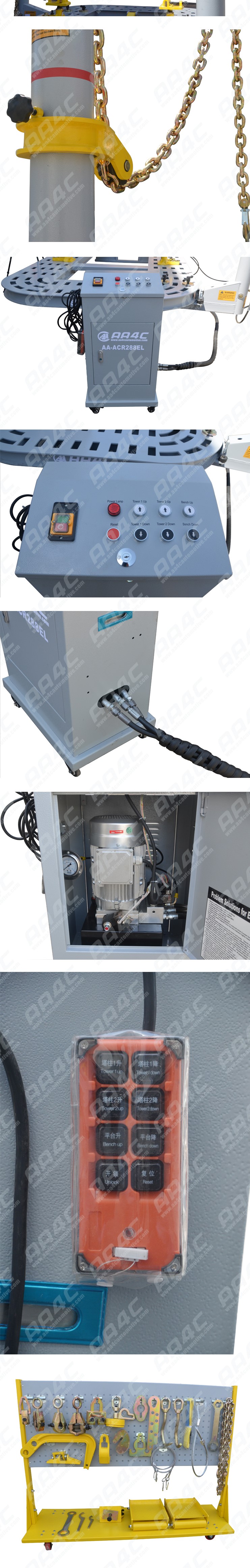AA4C chassis straightening machine car repair bench auto repair bench car body Repair Frame Machine vehicle chassis benc