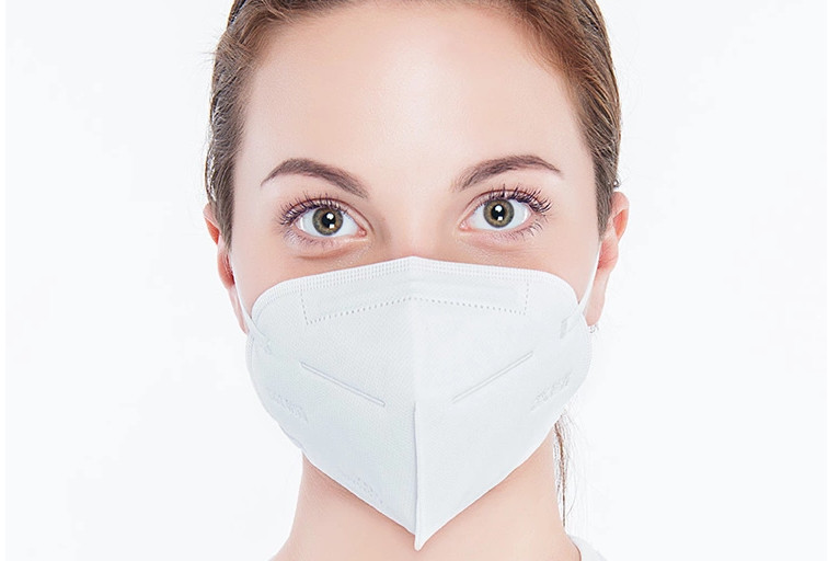 95% Filtration Disposable KN95 Face Masks Anti Somke Convenient